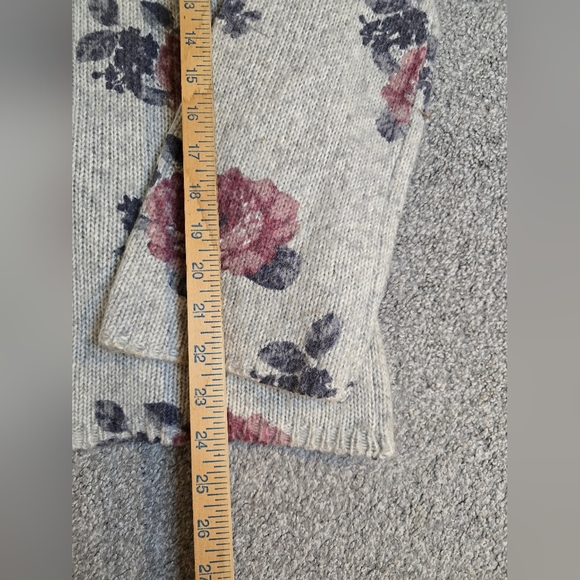 Lucky Brand Floral Lightweight Fall Countryside Chic Floral Coastal Grandma - Picture 3 of 7